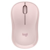 Miš LOGITECH M240 Silent, optički, bežični, Bluetooth, rozi