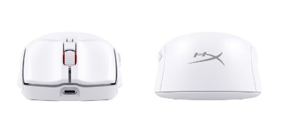 Miš HYPERX Pulsefire Haste 2 Wireless 6N0A9AA, 26000 DPI, bežični, bijeli
