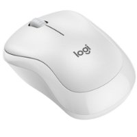 Miš LOGITECH M240 Silent, optički, bežični, Bluetooth, bijeli