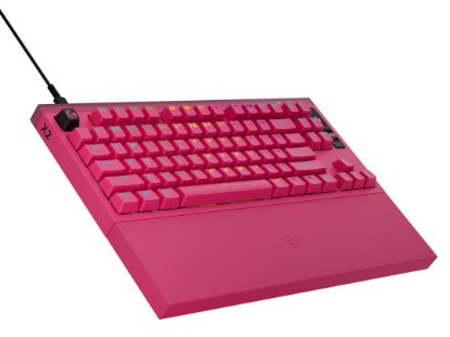 Tipkovnica LOGITECH PRO X2 Rapid, mehanička, roza