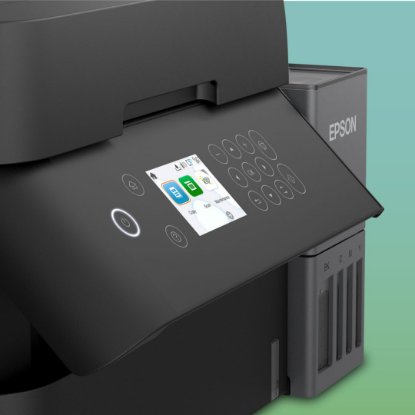 Multifunkcijski printer EPSON EcoTank L6370, printer/scanner/copy, 4800 x 1200, USB, LAN, WiFi, crni