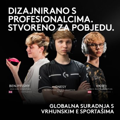 Miš LOGITECH PRO X3 Superstrike, Gaming, optički, 48000dpi, USB, crni