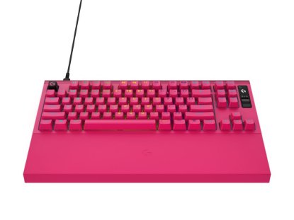 Tipkovnica LOGITECH PRO X2 Rapid, mehanička, roza