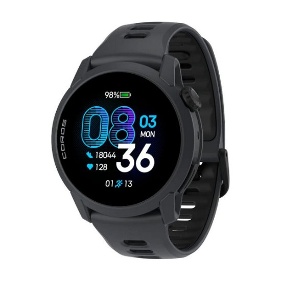 Pametni sat COROS Pace 4, GPS, multisport, crnii, silikonski remen