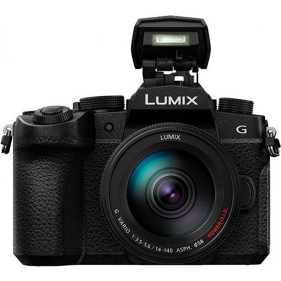 Digitalni fotoaparat PANASONIC Lumix DC-G97 + Lumix G Vario 14-140mm f/3.5-5.6 II ASPH. POWER O.I.S., 20,3 Mp, 4K Ultra HD, crni