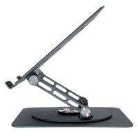 Stalak za laptop SBOX CP-32, do 17", rotacijski, sivi