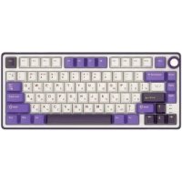 Tipkovnica ROYAL KLUDGE R75, mehanička, Brown switch, žična, US layout, Blackberry Mousse
