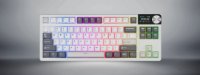 Tipkovnica ROYAL KLUDGE S85, mehanička, Cloud switch, bežična, US layout, bijelo-crna