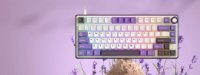 Tipkovnica ROYAL KLUDGE R75, mehanička, Brown switch, žična, US layout, Blackberry Mousse