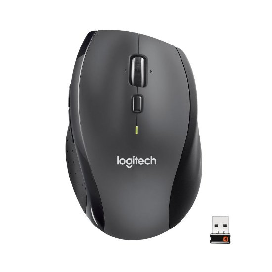 Miš LOGITECH M705, laserski, bežični, USB, sivi