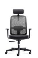 IZLOŽBENI - Ergonomska uredska stolica ERGOVISION Ergo Basic 02, crna