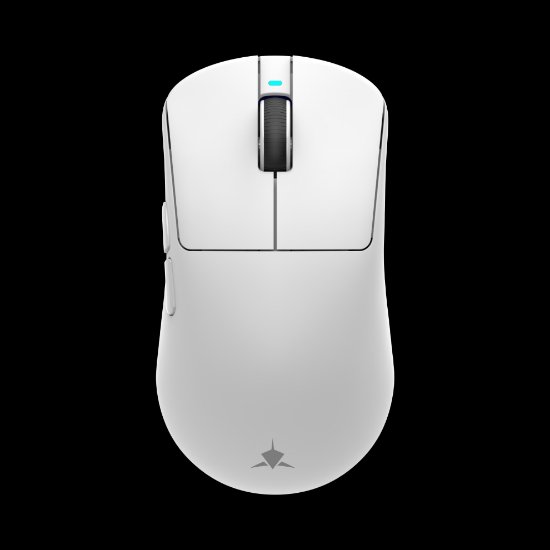 Miš WHITE SHARK Bors WGM-5021, 12000dpi, optički, bežični/žičani, bijeli