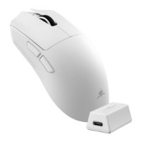 Miš WHITE SHARK Agamemnon WGM-9012, 30000dpi, optički, bežični/žičani, bijeli