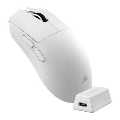 Miš WHITE SHARK Agamemnon WGM-9012, 30000dpi, optički, bežični/žičani, bijeli