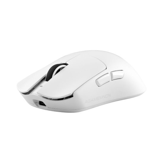 Miš WHITE SHARK Agamemnon WGM-9012, 30000dpi, optički, bežični/žičani, bijeli
