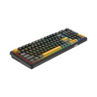 Tipkovnica WHITE SHARK Excalibur L GK-007152, RGB, crveni KTT Wine Red switch, mehanička, HR layout, crna, USB / 2,4GHz / BT