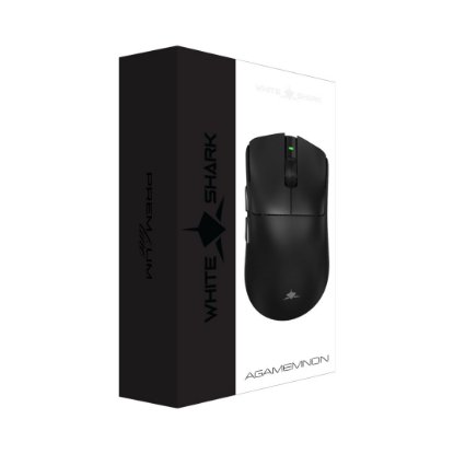 Miš WHITE SHARK Agamemnon WGM-9012, 30000dpi, optički, bežični/žičani, crni