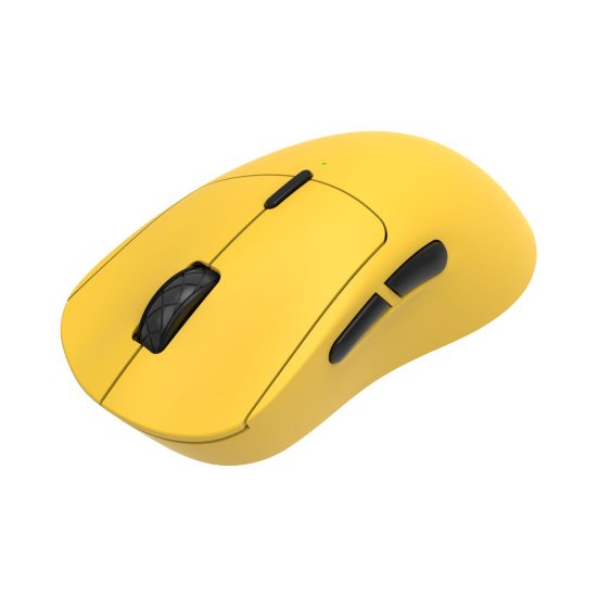 Miš WHITE SHARK Tor WGM-5024, 12000dpi, optički, bežični/žičani, žuti