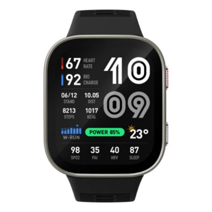 Sportski sat AMAZFIT Bip Max, GPS, pametne obavijesti, srebrni