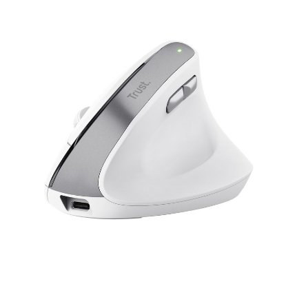 Miš TRUST Bayo II Wireless, optički, bežični, 2400dpi, bijeli