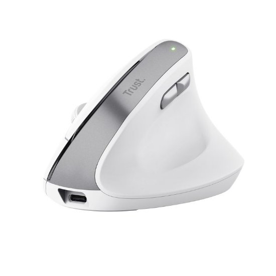 Miš TRUST Bayo II Wireless, optički, bežični, 2400dpi, bijeli