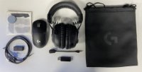 RABLJENI - Slušalice + miš LOGITECH G PRO X Lightspeed Combo, bežične, crne