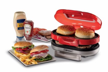 Aparat za hamburger ARIETE MOD.205, 1200 W, crveni