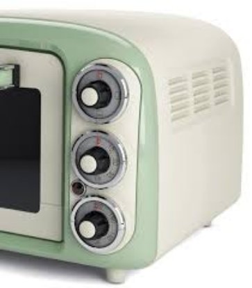 Mini pećnica ARIETE Vintage 979/04, 1380 W, 18 l, zelena