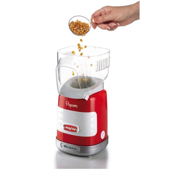 Aparat za kokice ARIETE 2956 retro crveni