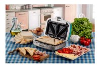 Aparat za sendviče, muffine i krafne ARIETE 1972, 700 W, 3u1, plavi