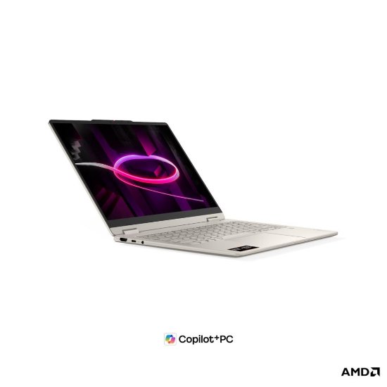 Laptop LENOVO Yoga 7 2-in-1 14AGP11 83TD0065SC / Ryzen AI 7 445, 32GB, 512GB SSD, Radeon 840M, 14" WUXGA OLED Touch, Windows 11 Pro, sivi
