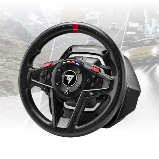 Volan THRUSTMASTER T128-X Shifter Pack, s pedalama i TH8S mjenjačem, za Xbox Series X/S, Xbox One i PC