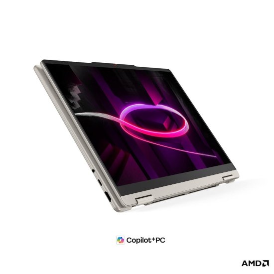 Laptop LENOVO Yoga 7 2-in-1 14AGP11 83TD0065SC / Ryzen AI 7 445, 32GB, 512GB SSD, Radeon 840M, 14" WUXGA OLED Touch, Windows 11 Pro, sivi