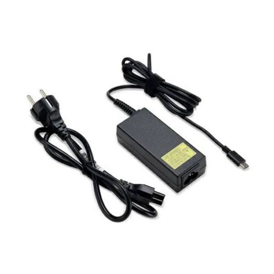 USB-C adapter za prijenosna računala ACER GP.ADT11.028, 65 W, crni