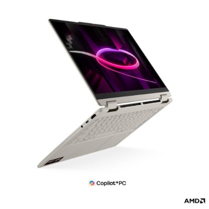 Laptop LENOVO Yoga 7 2-in-1 14AGP11 83TD0065SC / Ryzen AI 7 445, 32GB, 512GB SSD, Radeon 840M, 14" WUXGA OLED Touch, Windows 11 Pro, sivi
