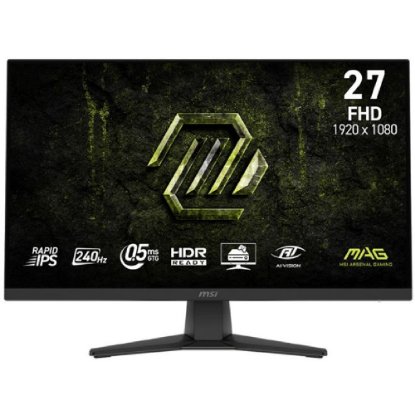 Monitor 27" MSI MAG 272F X24, IPS, FHD, 240Hz, 1ms, 300cd/m2, FreeSync, crni
