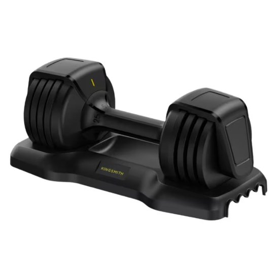 Klupa za vježbanje KINGSMITH Workout Weight Bench BX2, 180 kg, pneumatski otpor do 80 kg, podesivi naslon, crna
