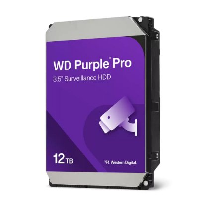 Tvrdi disk 12TB WESTERN DIGITAL Purple Pro WD122PURP, SATA3, 512MB cache, 7200 okr./min, 3.5"