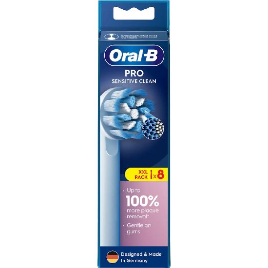 Zamjenske glave četkice za zube ORAL-B Pro Sensitive Clean 8 kom