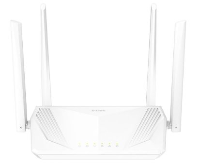 D-LINK S15/E, AX1500, Dual-band Wi-Fi 6, 2,4/5 GHz, 3× Gigabit LAN + 1× Gigabit WAN