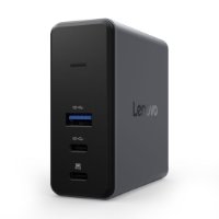 Docking station LENOVO X9 Charging GaN Dock, USB-C na USB-A 3.2, 2x USB-C, HDMI 2.1, microSD Card Reader, 60W PD