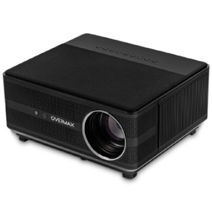 Projektor OVERMAX Multipic 6.1, 1080p, LED, 8000 lm, WiFi, HDMI, Bluetooth, crni