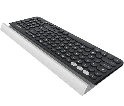 Tipkovnica LOGITECH K780, bežična, multi-device, BT, Unifying receiver, USB