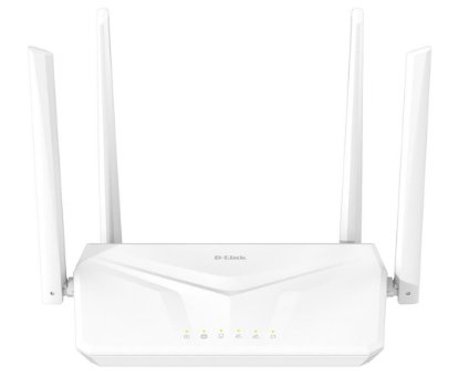 D-LINK S12/E, AC1200, Dual-band Wi-Fi 5, 2,4/5 GHz, 3× Gigabit LAN + 1× Gigabit WAN