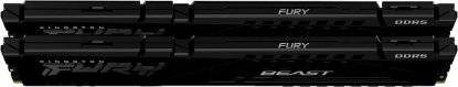 Memorija PC-44800, 32GB, KINGSTON KF556C40BBK2-32 FURY Beast, DDR5 5600MHz, kit 2x16GB