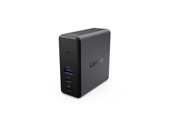 Docking station LENOVO X9 Charging GaN Dock, USB-C na USB-A 3.2, 2x USB-C, HDMI 2.1, microSD Card Reader, 60W PD