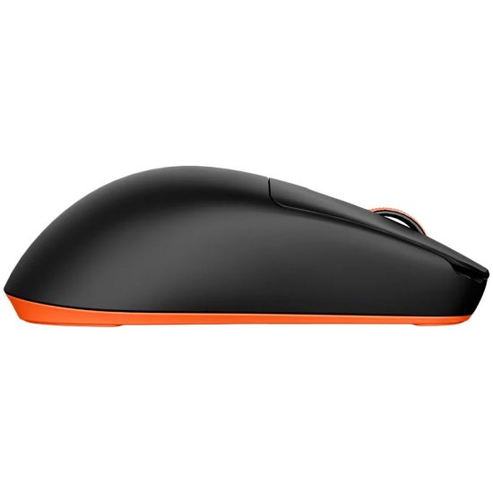 Miš RK-M30-BLKOR, optički (PAW 3311), bežični, Bluetooth/USB, 12000 DPI, 6 tipki, 250 mAh, crno-narančasti
