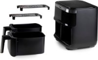 Friteza na vrući zrak DOMO DO537FR, 2850 W, DOUBLE ZONE 2 x 4 l, crna