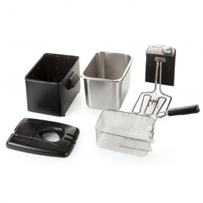 Friteza DOMO DO1014FR, 3200 W, 4,5 l, crna