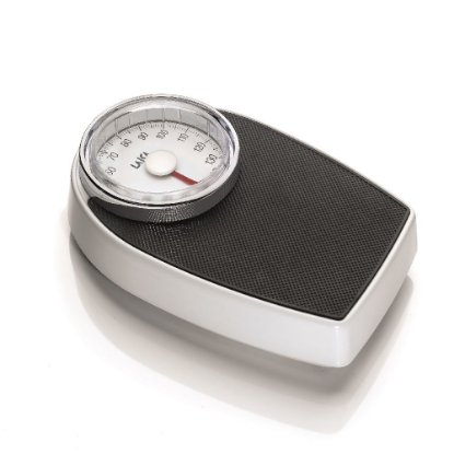 Osobna vaga LAICA PS2024, mehanička, 150 kg, crno-bijela